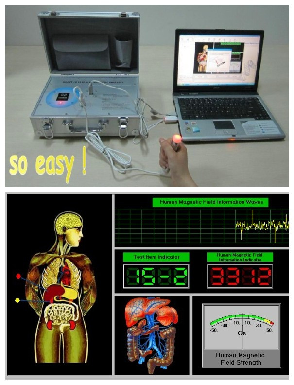 Quantum Magnetic Resonance Analyzer