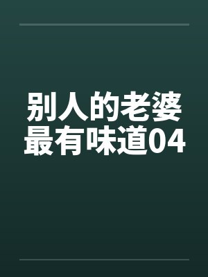 别人的老婆最有味道04封面